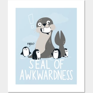 Seal of Awkwardness Posters and Art